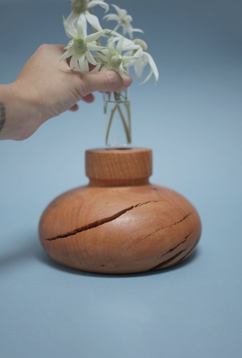 Frey Wooden Vase