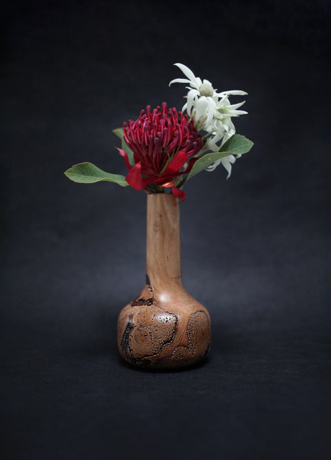 Calyx Wooden Vase