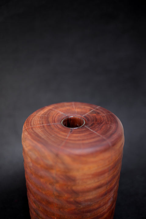 Kirin Wooden Vase