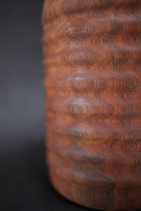 Kirin Wooden Vase