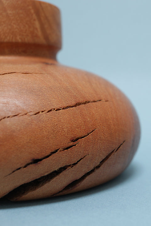 Frey Wooden Vase