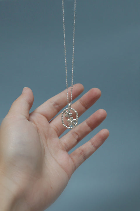Ying Silver Pendant Necklace