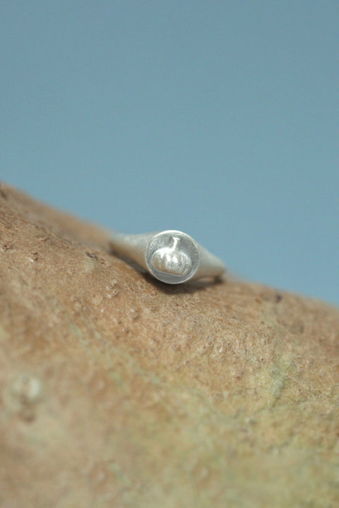 Garlic Silver Ring