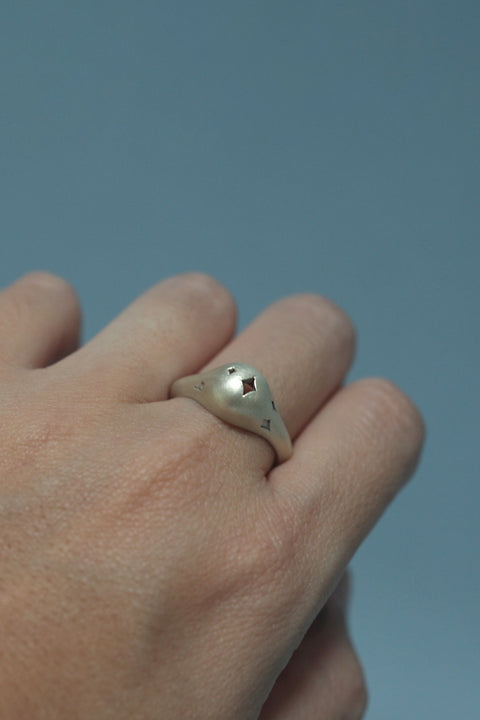 Celestial Silver Ring